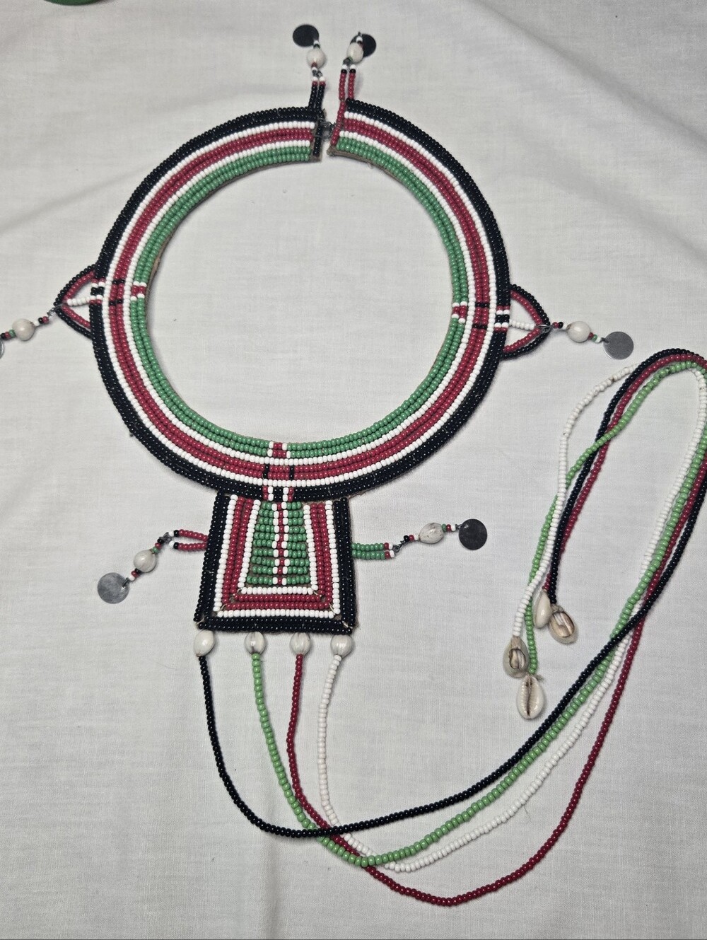 Maasai Beaded Collar Necklace